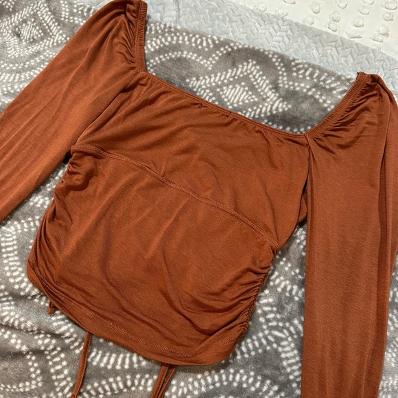 Women’s Long Sleeve Crop - Picture 3 of 3